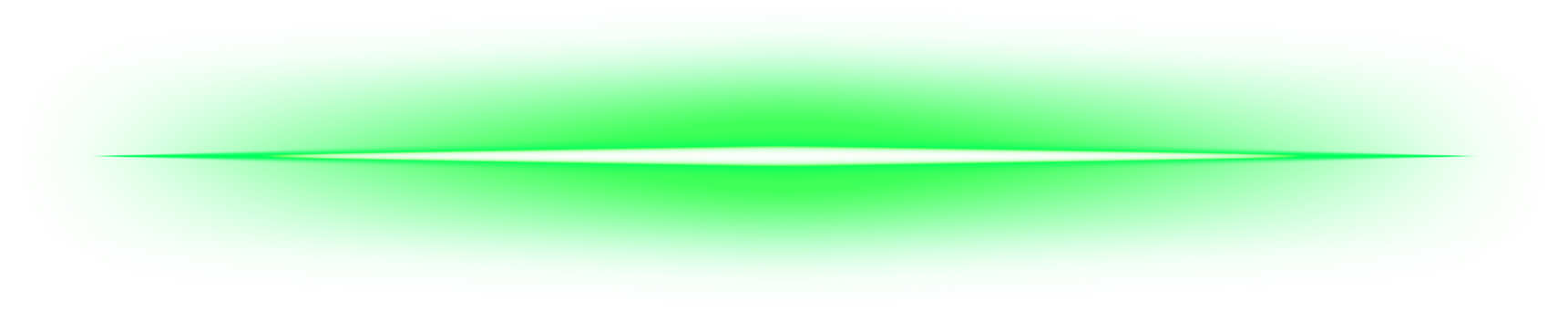 Glowing Green Neon Line